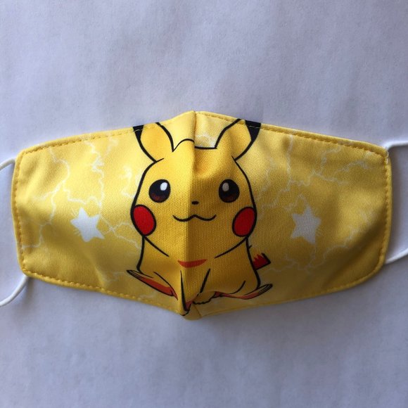 Pokemon Other - kids face mask pikachu